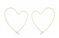 Orecchini Magic Wire Donna LOVE in Oro giallo 249-OL-G-01 - 249-OL-G-01